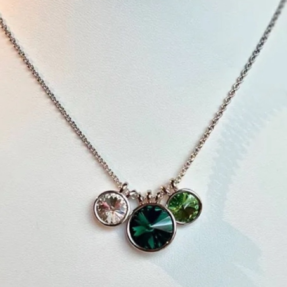Go for It Necklace Touchstone Crystal